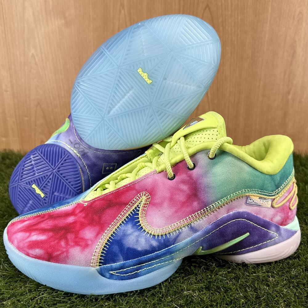 Nike LeBron 22 Tie Dye (Monopoly) Basketball Shoes HV8080-300 Men's Size 10